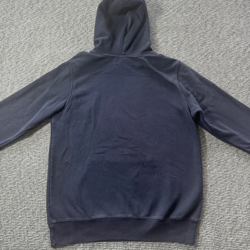 The North Face Mens Half Dome Logo Pullover Hoodie Navy Blue Regular Fit L